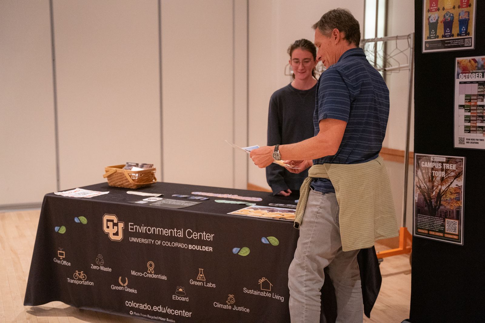 Campus partners tabling at the 2025 event